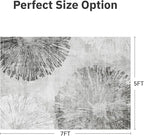 5x7 Area Rugs for Living Room-Machine Washable Rug Ultra Soft Non Slip Area Rug - Image 2