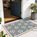 Floral Outdoor Rug by Othilic