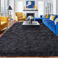 Rugs for Living Room 6x9, Soft Shaggy Modern Shag Area Rug for Bedroom by Quntue