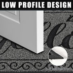 Yimobra Welcome Mats for Front Door 29.5x17, Heavy Duty Waterproof Outdoor Door - Image 4