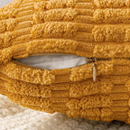 MIULEE Pack of 2 Corduroy Decorative Throw Pillow Covers 16x16 Inch Soft Boho - Image 5
