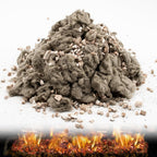 Glowing Embers Rock Wool & Mica Flakes, Gas Fireplace Embers - 8 Oz Bag