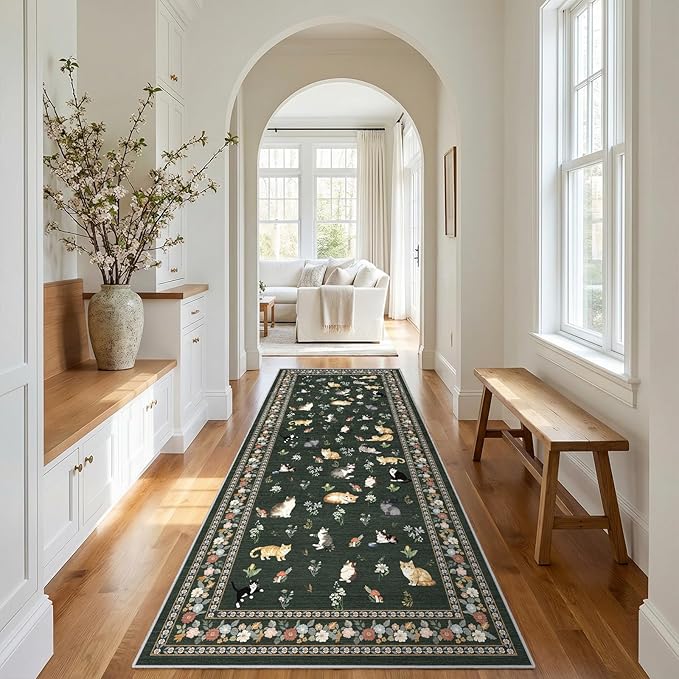 3x7 Washable Kitchen Runner Rug - Image 4