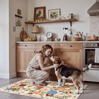 2x4 Entryway Runner Rugs, Non Slip Washable Rugs - Image 3