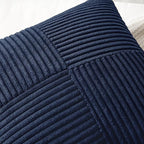 MIULEE Navy Blue Decorative Throw Pillow Covers 18x18 Inch - Image 2