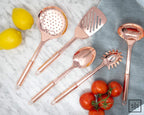 Styled Settings Copper Kitchen Utensils Set, 5-Piece