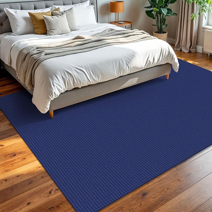 KOZYFLY Washable Area Rug 6x9 ft Rubber Backed Non Slip Rugs - Image 8