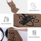 Smiry Dog Door Mat for Muddy Paws, Absorbent Dirt Trapper Non Slip Quick Dry - Image 6