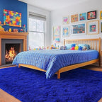Rugs for Living Room 9x12, Soft Shaggy Modern Shag Area Rug for Bedroom - Image 3