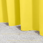 NICETOWN Bright Yellow Blackout Curtains 84 inch Long - Image 6