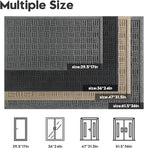 Mibao Front Door Mat Indoor Outdoor Entrance, Dirt Trapping Waterproof - Image 2