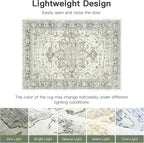 Lofus 3x5 Area Rugs for Entryway, Machine Washable Small Living Room Area Rug - Image 8