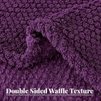 Whale Flotilla Twin Size Fuzzy Fleece Blanket - Image 6