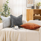 HPUK Fall Chenille Soft Throw Pillow Covers 18x18 Set of 2, Accent Cushion - Image 6