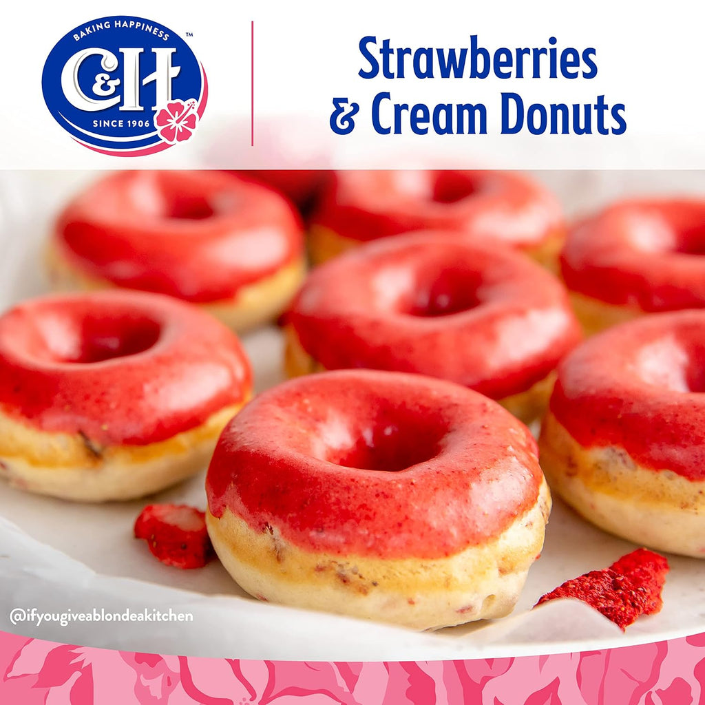 C&H® Granulated Sugar, 3.5 lb Easy-Baking Tub, 2 Pack - with Recipe Card