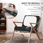 8Pcs Outdoor Cushion Covers, Patio Cushion Covers, Stretch Elastic Slipcovers - Image 5