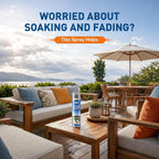 Outdoor Fabric Protector Spray: 12.8oz Waterproof & UV