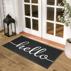 EARTHALL Funny Hello Mats Outside/Inside 59"x24", Front Door Mat Outdoor - Image 8