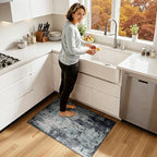 Washable Area Rugs 2'x3' Non-Slip Modern Abstract Soft - Image 2