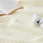 Bedsure 100% Cotton Muslin Blanket Queen Size by BEDSURE