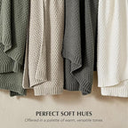 EVERGRACEHOME Chunky Chenille Knit Throw Blanket - Image 6