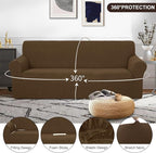 U-NICE HOME Stretch Couch Cover Sofa Cover Washable Sofa Slipcover Furniture - Image 3