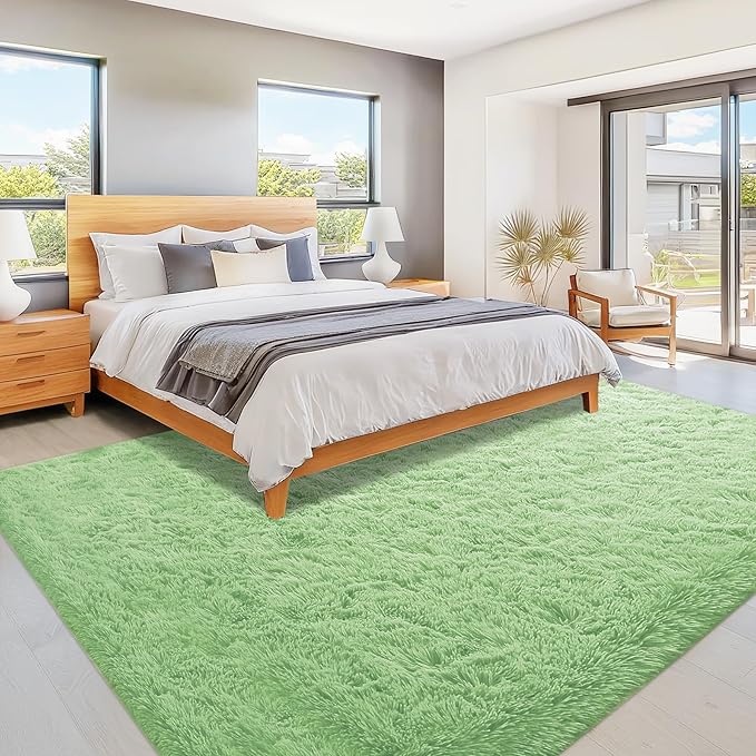 6x9 Area Rug for Living Room: Fluffy Shag Soft Washable Rugs Large Fuzzy Plush - Image 6