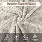 4 Pack Fleece Throw Blankets 50x60 Inches - Image 5