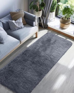 Ophanie Runner Rug for Hallway, 2x6 Upgrade Non-Slip Fluffy Soft Bedside Rugs - Image 2