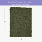 Bigacogo Chunky Knit Throw Blanket - Image 2