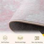 Washable Area Rugs 6'x8' Non-Slip Modern Abstract Soft - Image 4