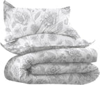 Martex EcoPure Comfort Wash Print Comforter Set, Twin, Meadow Walk
