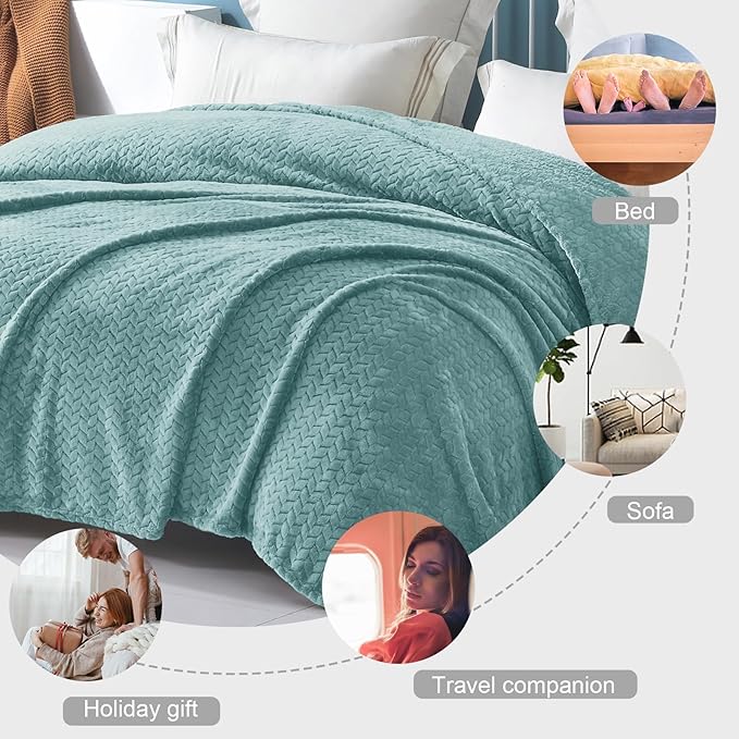 Exclusivo Mezcla Fleece Queen Size Blanket - Image 3