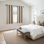 MIULEE Taupe Blackout Curtains - Image 6