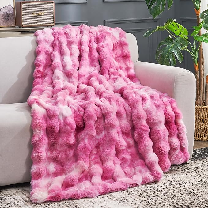 Cozy Bliss Faux Fur Throw Blanket - Image 5