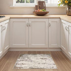 UERMEI 2x3 Entryway Area Rug: Washable Neutral Modern Abstract Small Rug - Image 2