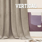 RYB HOME Velvet Curtains 120 inches Long - Image 6
