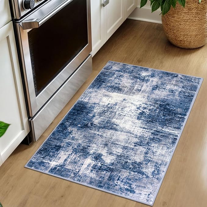 IOHOUZE Small Abstract Area Rug 2x3 Ft Entryway Rugs Washable Door Mat Indoor - Image 8