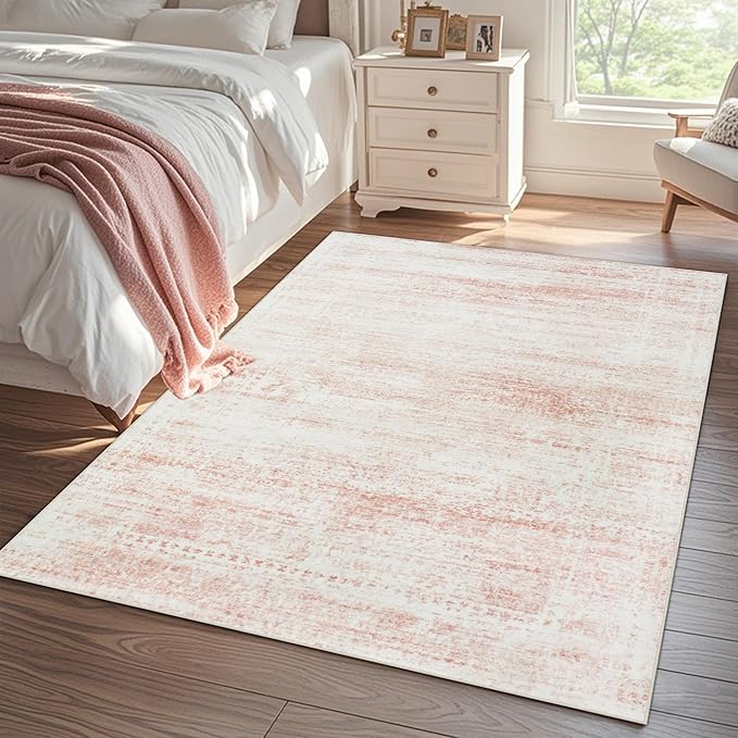 Washable Rugs 5x7 Area Rugs for Living Room, Dining Room- Ultra Soft Faux Wool - Image 8