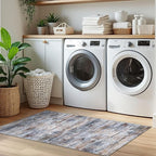 IOHOUZE Abstract Runner Rug 2x5 Ft Washable Runners - Image 8