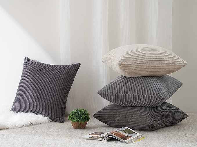 Topfinel Euro Shams Decorative Throw Pillows Covers - Image 6