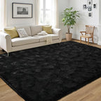 LOCHAS Ultra Soft Indoor Modern Area Rugs Fluffy Living Room Carpets - Image 3