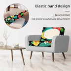 8Pcs Stretch Patio Cushion Covers, Outdoor Couch Covers Replacement, Outdoor - Image 5