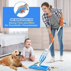 Hardwood Floor Mop Microfiber Wet Dust Mops: Spray Mop for Floors Cleaning