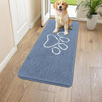 Smiry Dog Door Mat for Muddy Paws, Absorbent Dirt Trapper Non Slip Quick Dry by Smiry
