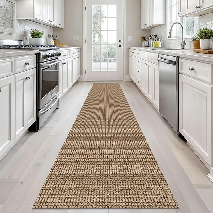 KOZYFLY Long Runners for Hallways 2x12 ft Washable Kitchen Runner Non Slip - Image 2