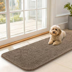 OLANLY Dog Door Mat for Muddy Paws 47x17, Absorbs Moisture and Dirt, Absorbent by OLANLY