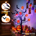 EAMBRITE Halloween Decorations Indoor Halloween Tree Black Spooky Tree