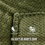Exclusivo Mezcla Fleece Throw Blanket Extra Large, Super Soft and Warm Blankets - Image 6