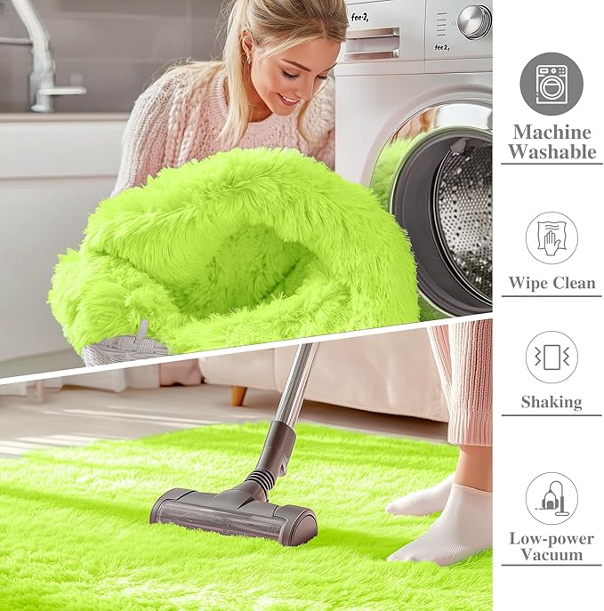 OLANLY 5x8 Machine Washable Large Area Rugs - Image 2
